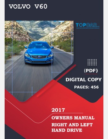 volvo v60 2017 owners manual lhd&rhd